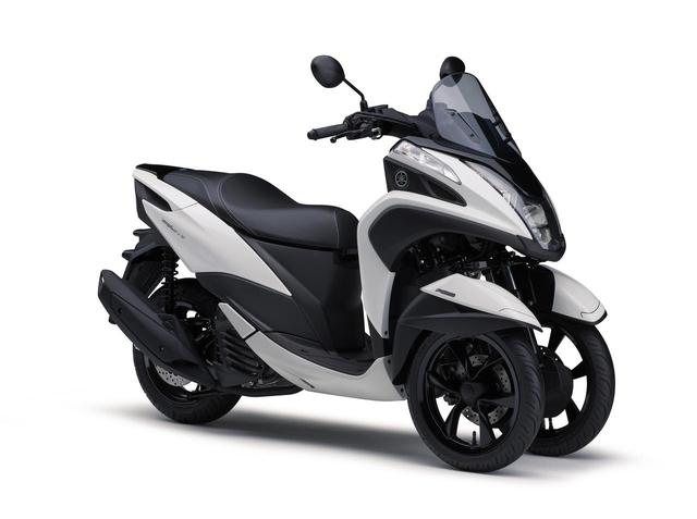 画像: TRICITY125 ABS ホワイトメタリック6(ホワイト)