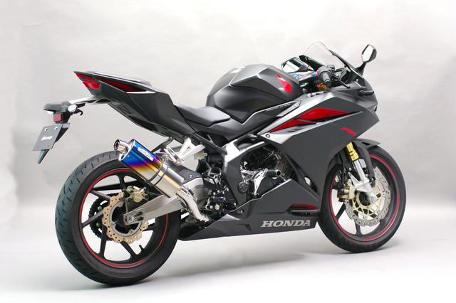 画像: SANSEI RACING ZNICスリップオンマフラー・チタン(OVAL/陽極酸化) '17~CBR250RR