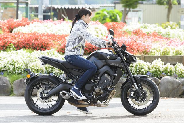 画像2: MT-09は、まずお顔がとても個人的に好きで愛着が湧きやすいです。