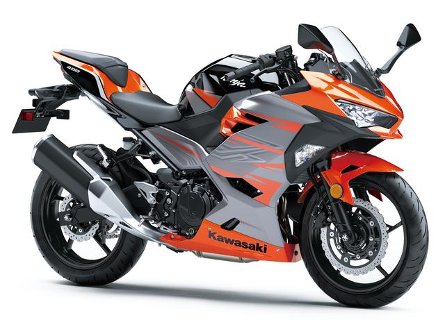 画像1: Kawasaki Ninja 400 (キャンディバーントオレンジ×メタリックマグネティックグレー)■税込価格:716,040円