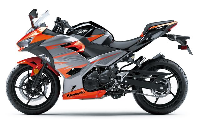 画像3: Kawasaki Ninja 400 (キャンディバーントオレンジ×メタリックマグネティックグレー)■税込価格:716,040円