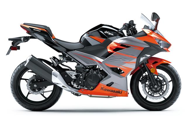 画像2: Kawasaki Ninja 400 (キャンディバーントオレンジ×メタリックマグネティックグレー)■税込価格:716,040円