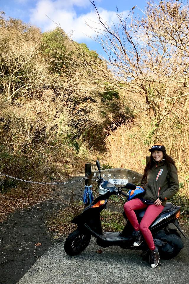 画像8: お正月に、大島でレンタバイクしてきました!(福山理子)