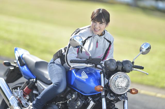 画像: ほぼ月刊「梅本まどかとオートバイ」vol.14 ホンダ CB400SF