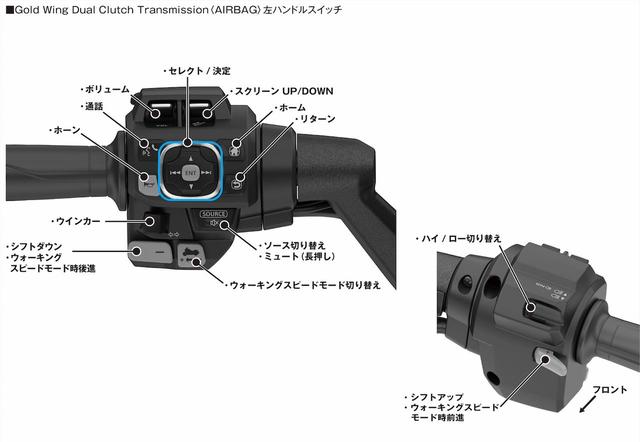 画像3: Gold Wing Tour Dual Clutch Transmission<AIRBAG>