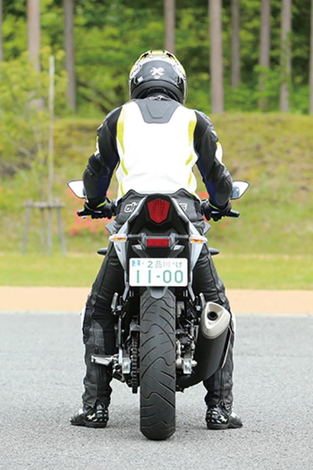 画像2: RIDING POSITION(身長:176㎝、体重:60㎏)