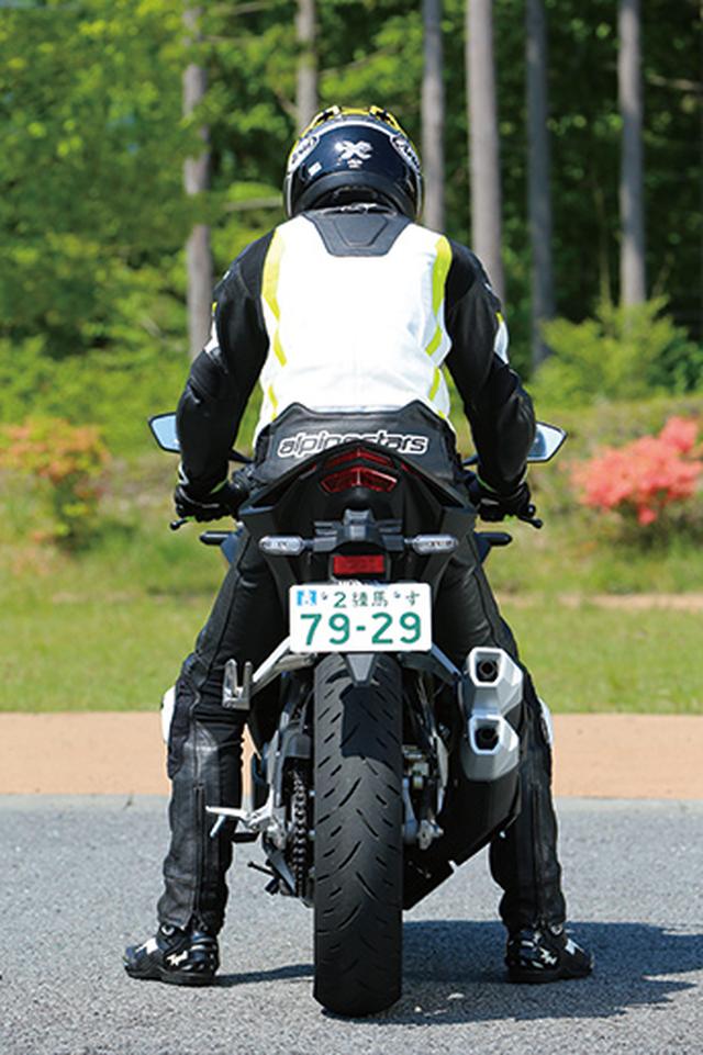 画像2: RIDING POSITION(身長:176㎝、体重:60㎏)