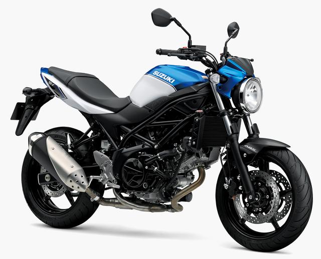 画像1: SUZUKI SV650 ABS(トリトンブルーメタリック/パールグレッシャーホワイト)
