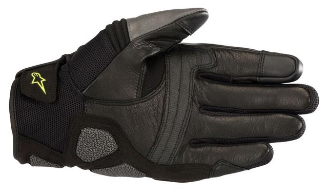 画像: レザーとストレッチエアメッシュを合わせたCROSSER AIR TOURING-GLOVE