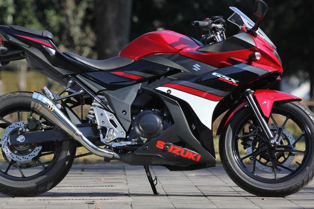 画像2: POWERBOXシリーズにGSX250R用メガホンタイプ登場