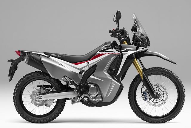 画像: ローダウン仕様のCRF250 RALLY Type LD<ABS>にもブラックが追加されます。