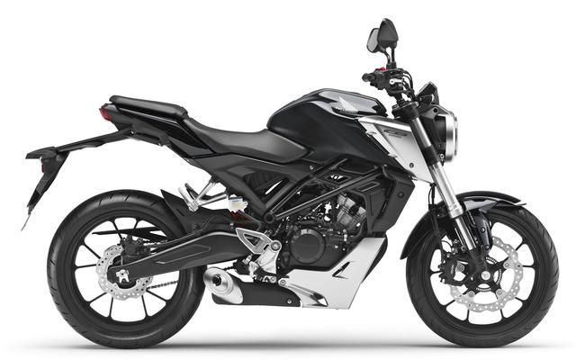 画像: HONDA CB125R(ブラック) ■税込価格:44万8200円