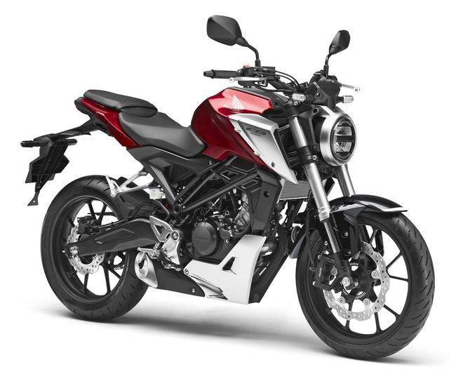 画像1: HONDA CB125R(キャンディークロモスフィアレッド) ■税込価格:44万8200円