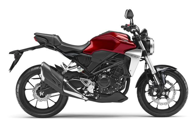 画像: HONDA CB250R(キャンディークロモスフィアレッド) ■税込価格:50万3280円(※ABSは55万4040円)