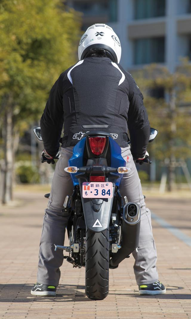画像2: RIDING POSITION(身長:178cm 体重:80kg)
