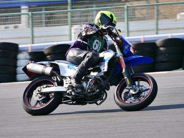 画像: C1級15位 中川 豪選手&DR-Z400SM 1分38秒131