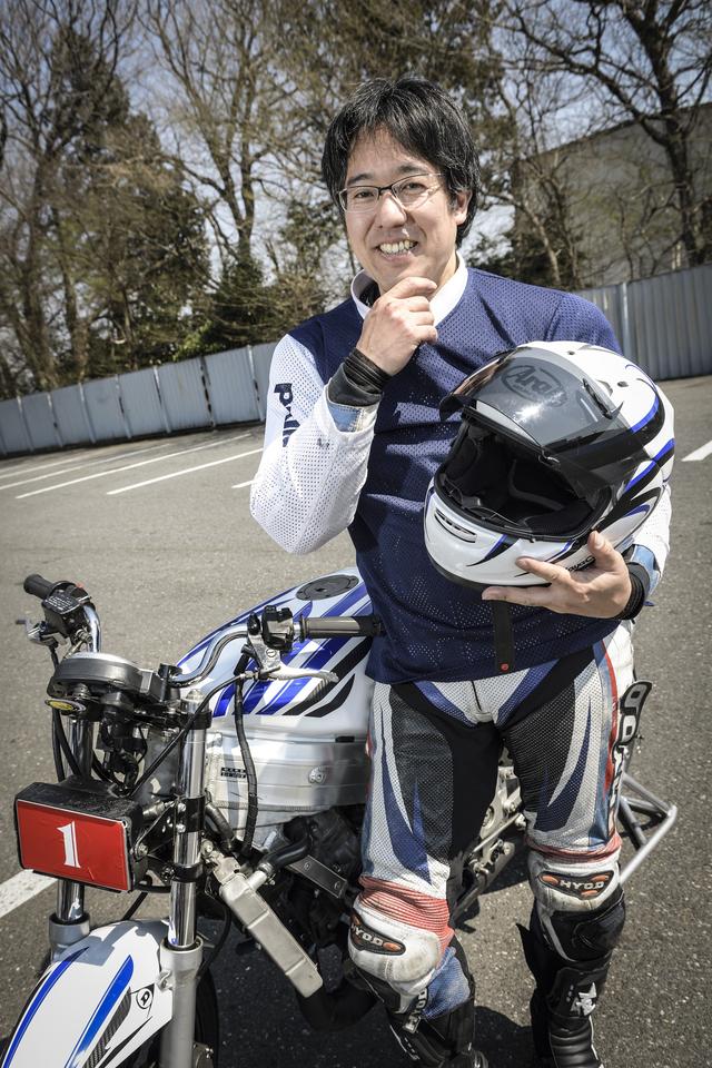 画像1: 「出るからには、負けるのは嫌です」 二輪ジムカーナ界、最強・最速の男!【冨永崇史】