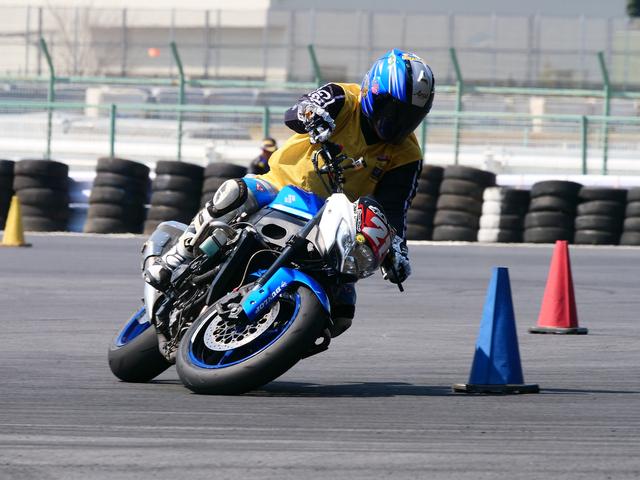 画像: A級25位 木村香一選手&GSX-R750 1分35秒712