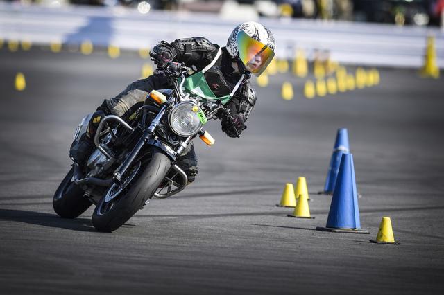 画像2: 「誰にだってジムカーナは楽しめるんです」 激戦のC1級で闘う女性ライダーの1人【山内沙世】