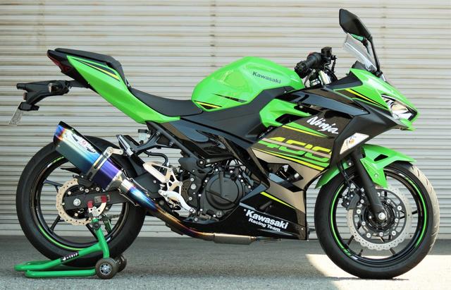 画像1: '18 Ninja400 NASSERT Evolution TypeⅡ フルエキゾーストマフラー