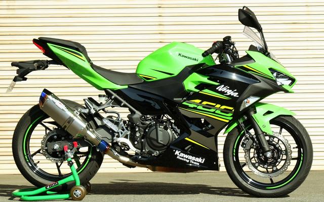 画像1: '18 Ninja400 NASSERT Evolution TypeⅡ スリップオンマフラー