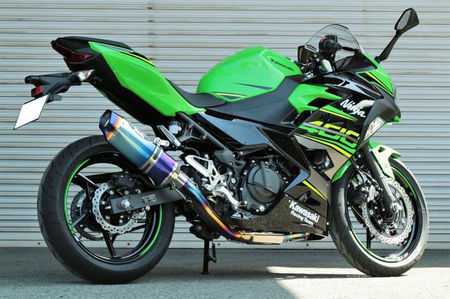 画像2: '18 Ninja400 NASSERT Evolution TypeⅡ フルエキゾーストマフラー