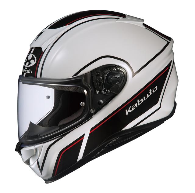 画像: Kabuto AEROBLADE-5 SMART(ホワイトブラック)