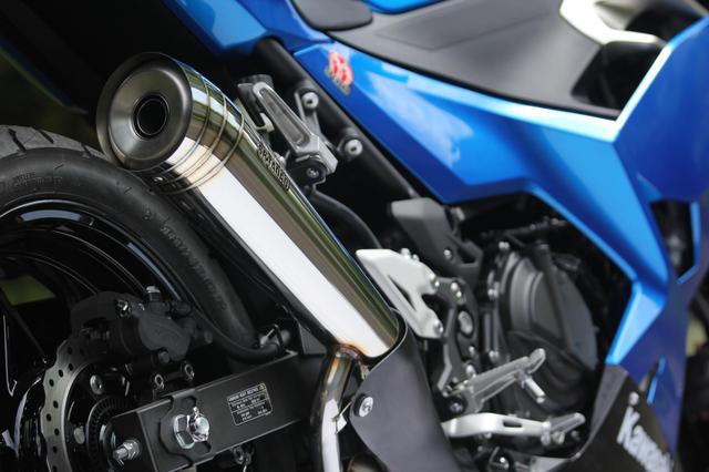 画像1: 2018型Ninja250用 POWER BOX MEGAPHONEマフラー