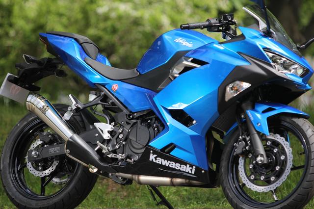 画像5: 2018型Ninja250用 POWER BOX MEGAPHONEマフラー