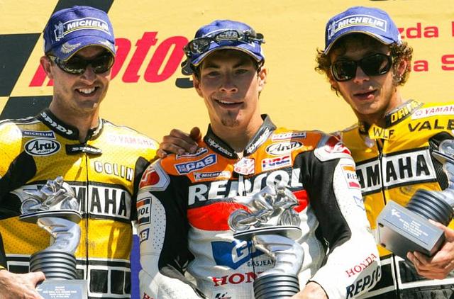 画像: 2005年、ラグナセカでのMotoGP初レース 優勝したのはニッキーでした(写真はmotogp.comより)