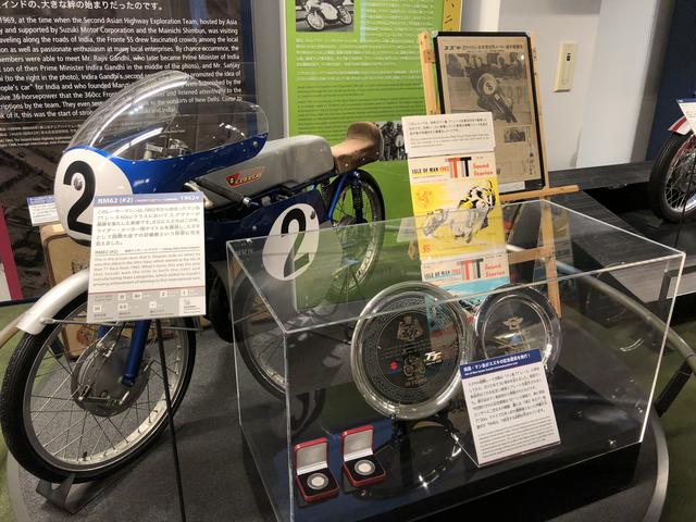 画像: 昔の2輪レーサー、1962年「RM62」 マン島TTレースで優勝を飾りました。 ライダーはエルンスト・デグナー。鈴鹿サーキットにもその名を残しています。