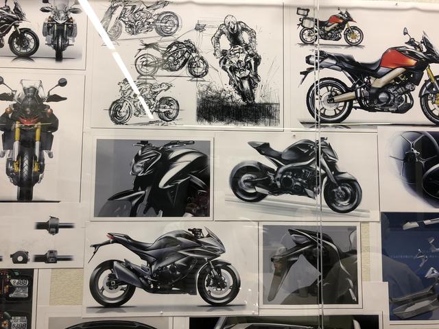 画像: この真ん中のデザイン、GSX-S1000でしょうか?