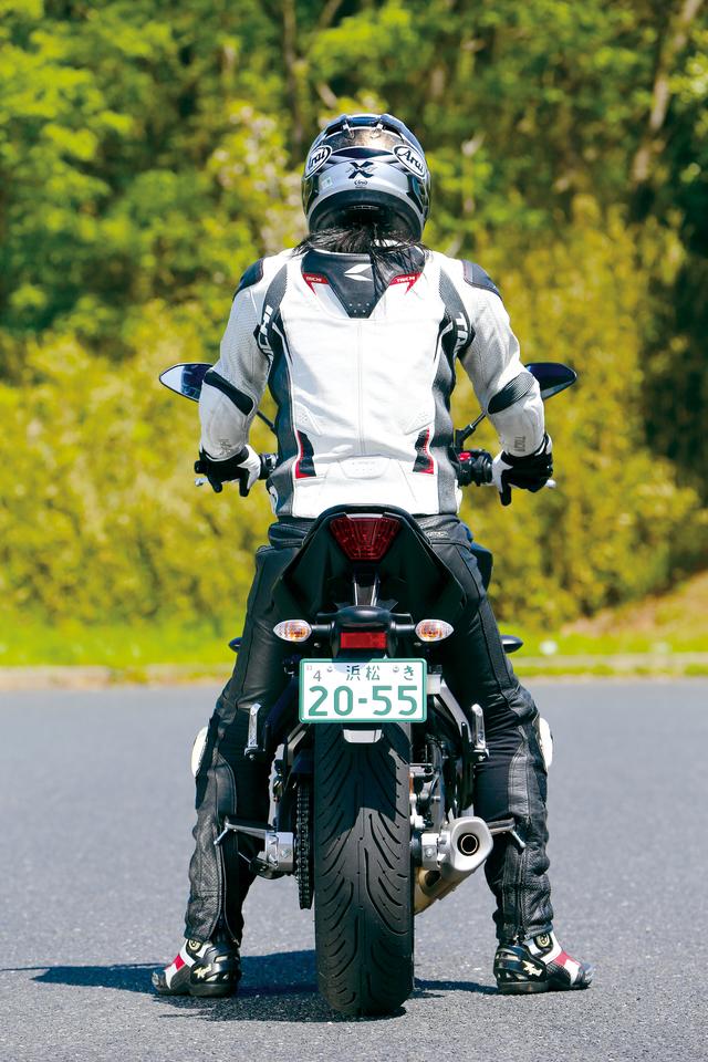 画像2: RIDING POSITION(身長:176㎝、体重:68㎏)