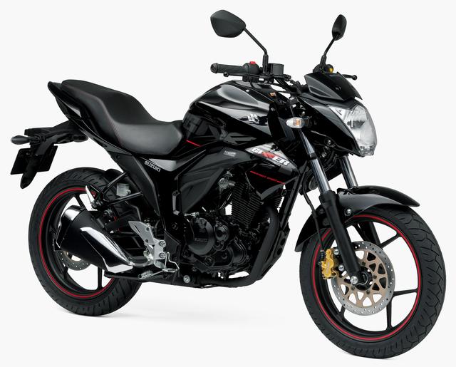 画像1: SUZUKI ジクサー(黒「グラススパークルブラック」)