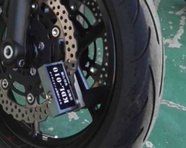 画像: NINJA 400 装着例