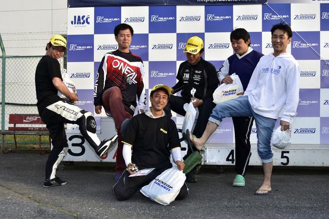 画像: NO級/1位・西村 寛 2位・立田祐樹 3位・山戸慎一郎 4位・木下健三 5位・秋山公介 6位・沼崎清隆