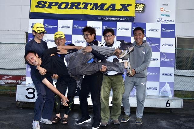 画像: B級/1位・関根 健 2位・三崎雅也 3位・和田信行 4位・木村健太 5位・池田英輔 6位・榎 明