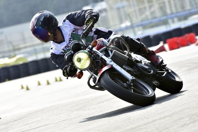 画像: 1位・田中 悟&VTR250 1分41秒298