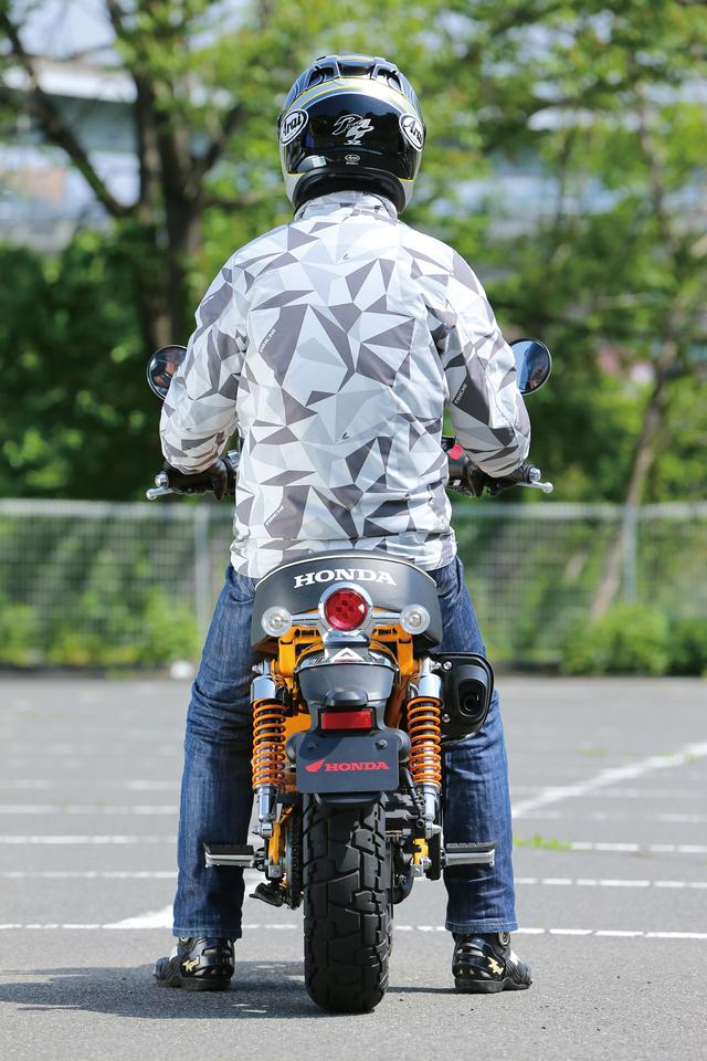 画像2: RIDING POSITION(身長:176㎝ 体重:60㎏)