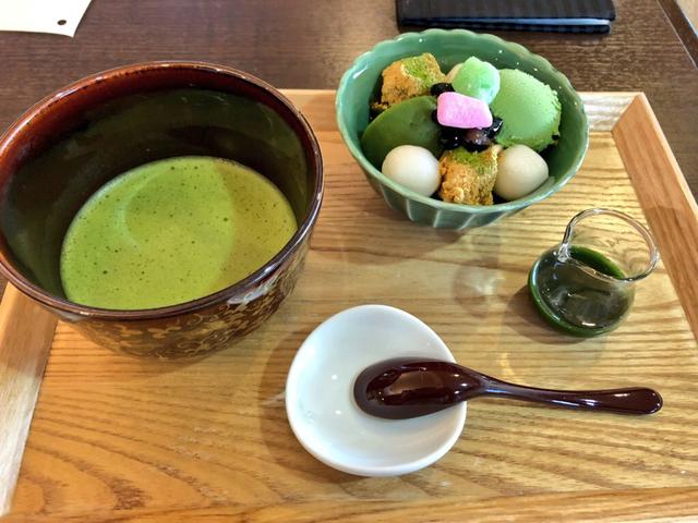 画像: 抹茶づくしセット(静岡抹茶 緑野) 920円