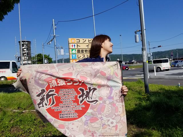 画像: 復興応援フラッグ!!