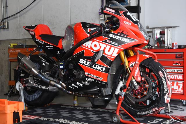 画像: ヨシムラスズキGSX-R1000Rです 津田、ギュントーリは当確、レイと一樹が残り1席を争うのかな