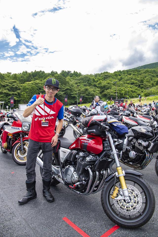 画像: NAOTO.Bさん(24歳)&CB1100RS