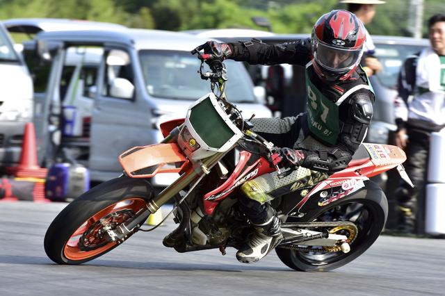 画像: C1級25位 吉田選手&CRF250X 1分46秒342