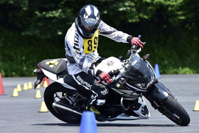 画像: NO級18位 杉山選手&Z250 1分53秒620