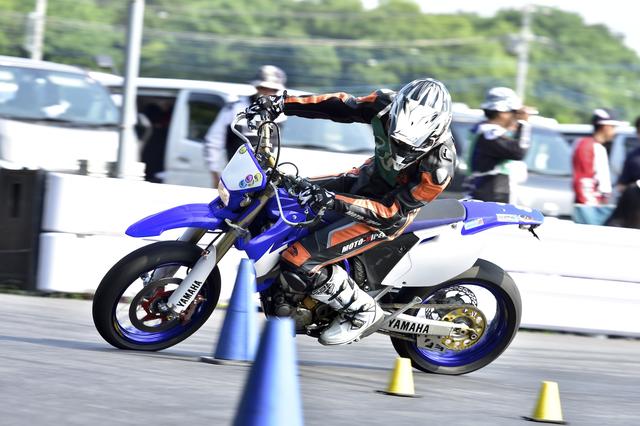画像: C2級3位 宮崎選手&WR250F 1分43秒869