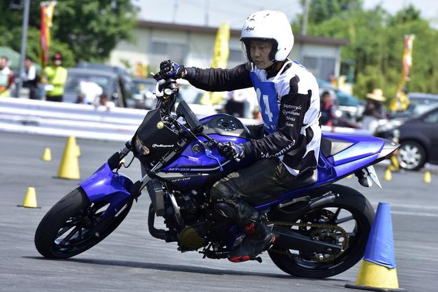 画像: B級9位 刑部選手&MT-03 1分39秒313