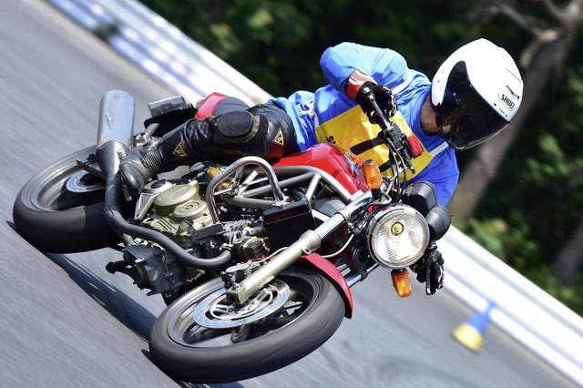 画像: NO級22位 高橋選手&VTR250 1分55秒300