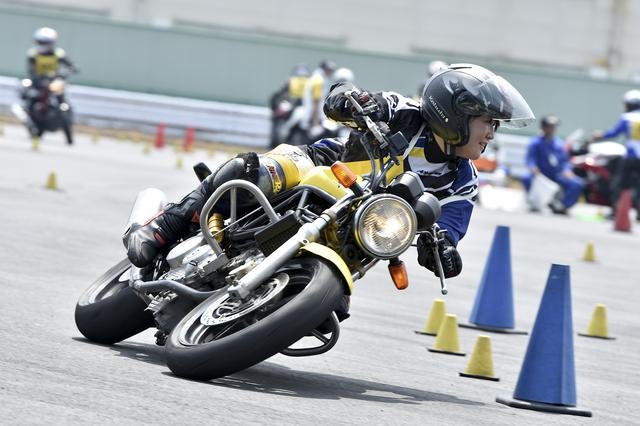 画像: 1位・稲田裕子&VTR250 1分51秒418
