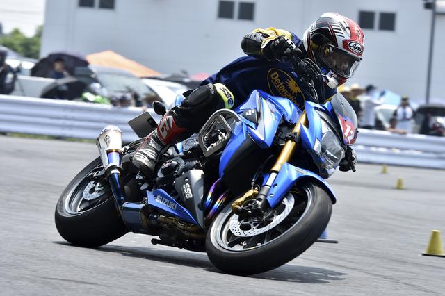 画像: 1位・作田隆義(A級)&GSX-S1000 1分42秒301